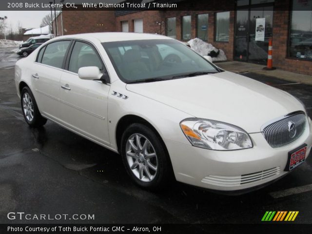 2008 Buick Lucerne CXL in White Diamond Tricoat