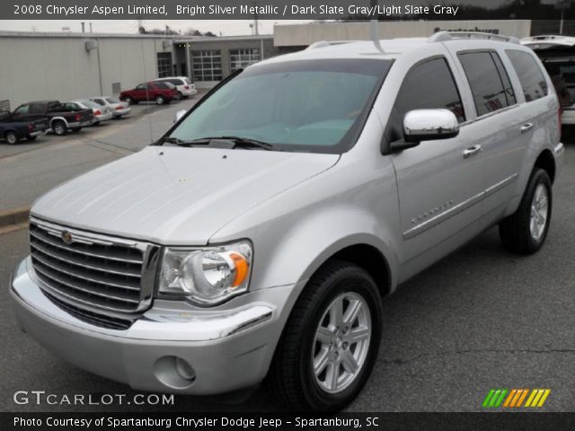 2008 Chrysler Aspen Limited in Bright Silver Metallic