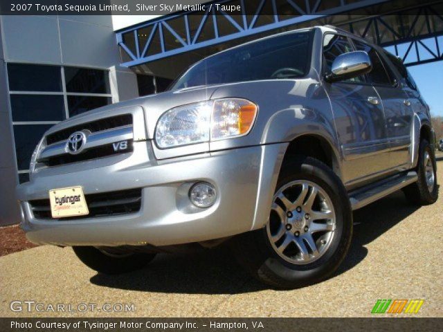 2007 Toyota Sequoia Limited in Silver Sky Metallic
