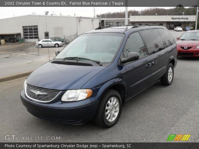 2002 Chrysler Town & Country EX in Patriot Blue Pearlcoat
