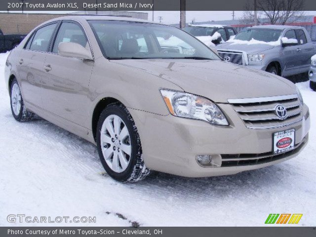 2007 Toyota Avalon on Desert Sand Mica   2007 Toyota Avalon Xls   Ivory Interior   Gtcarlot