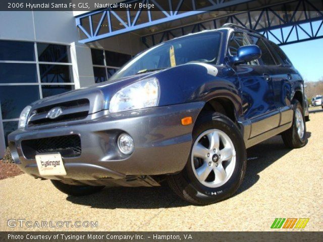 2006 Hyundai Santa Fe GLS in Nautical Blue