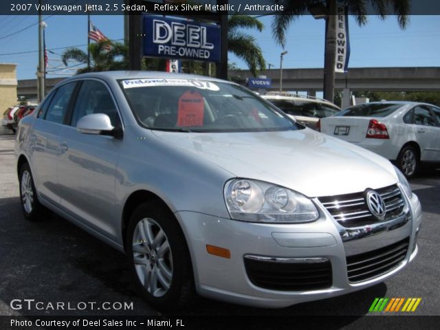 2007 Volkswagen Jetta 2.5 Sedan in Reflex Silver Metallic