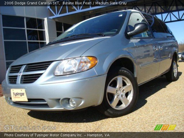 2006 Dodge Grand Caravan SXT in Butane Blue Pearl