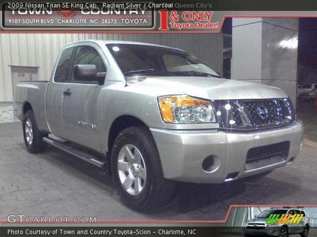 2009 Nissan Titan SE King Cab in Radiant Silver