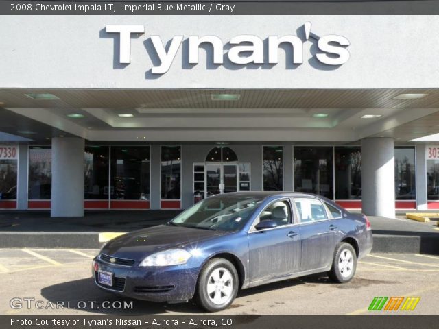 2008 Chevrolet Impala LT in Imperial Blue Metallic