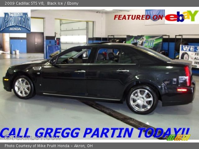 2009 Cadillac STS V8 in Black Ice