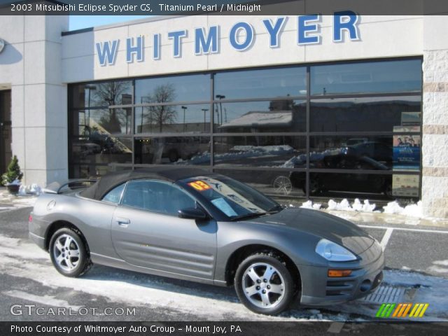 2003 Mitsubishi Eclipse Spyder GS in Titanium Pearl