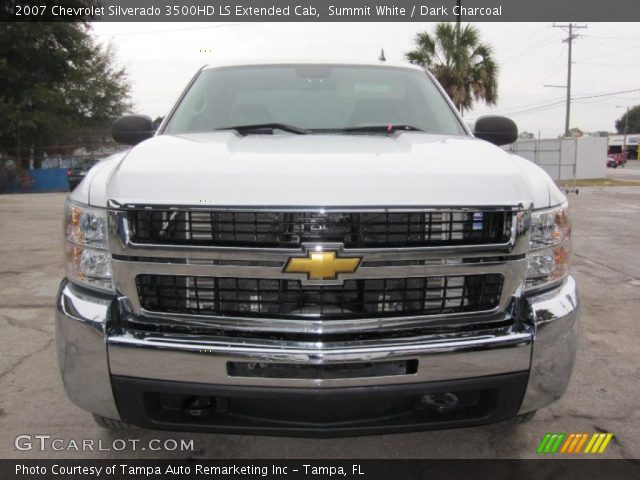 2007 Chevrolet Silverado 3500HD LS Extended Cab in Summit White