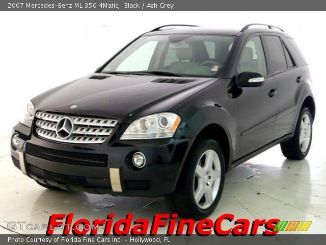 2007 Mercedes-Benz ML 350 4Matic in Black