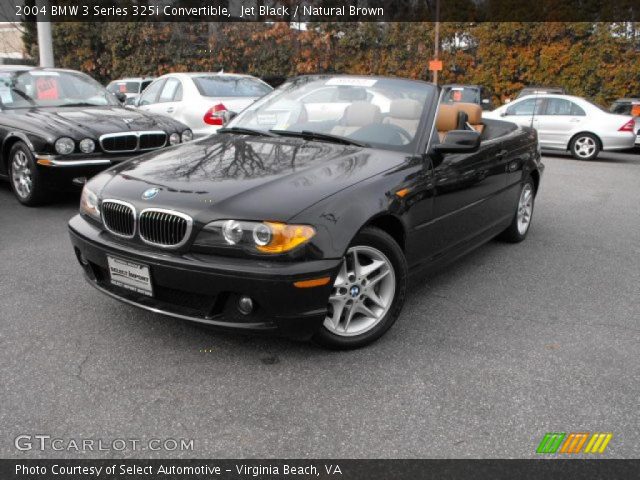 2004 BMW 3 Series 325i Convertible in Jet Black