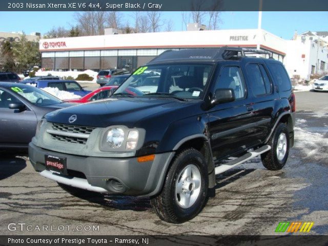 2003 Nissan Xterra XE V6 4x4 in Super Black