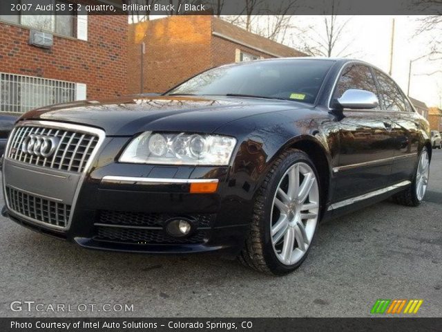 2007 Audi S8 5.2 quattro in Brilliant Black