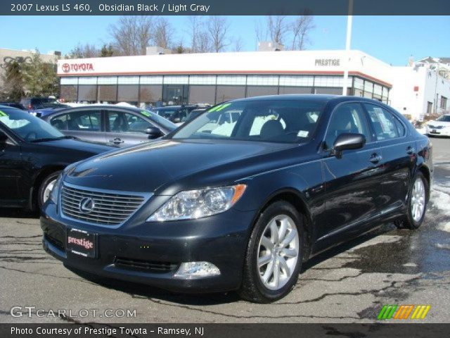 2007 Lexus LS 460 in Obsidian Black