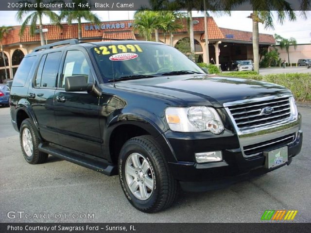 2009 Ford Explorer XLT 4x4 in Black