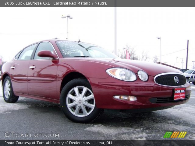 2005 Buick LaCrosse CXL in Cardinal Red Metallic