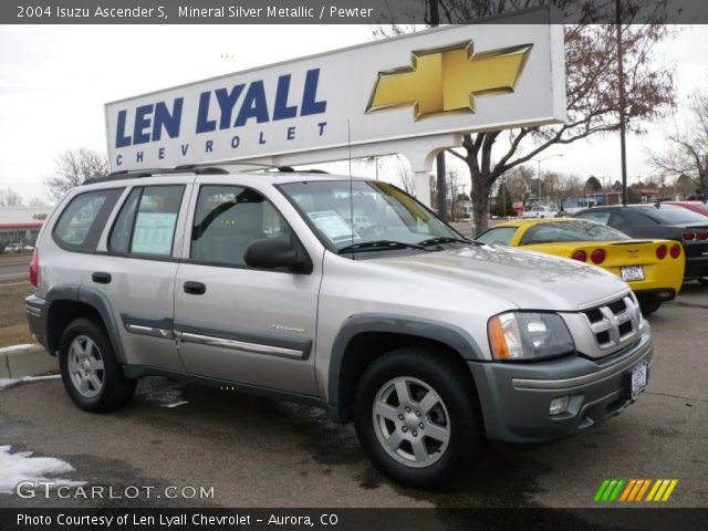 2004 Isuzu Ascender S in Mineral Silver Metallic