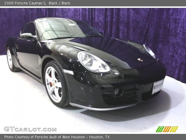 2006 Porsche Cayman S in Black