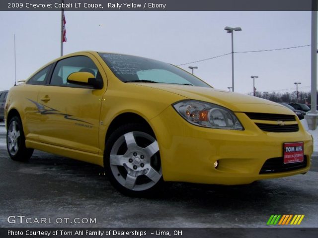 2009 Chevrolet Cobalt LT Coupe in Rally Yellow