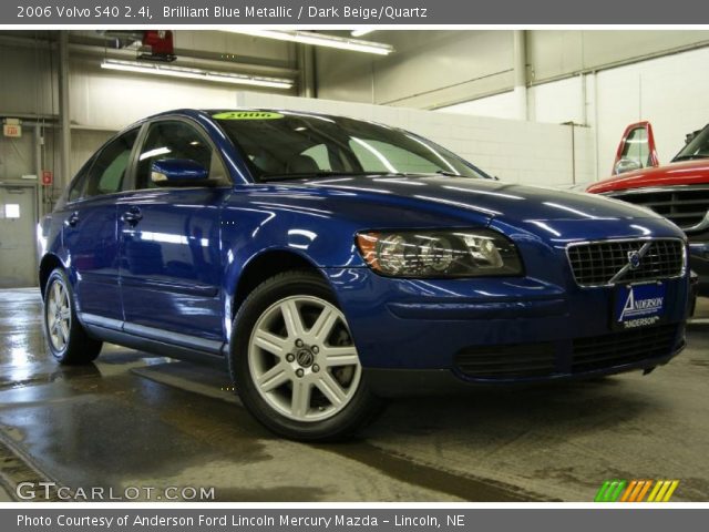 2006 Volvo S40 2.4i in Brilliant Blue Metallic