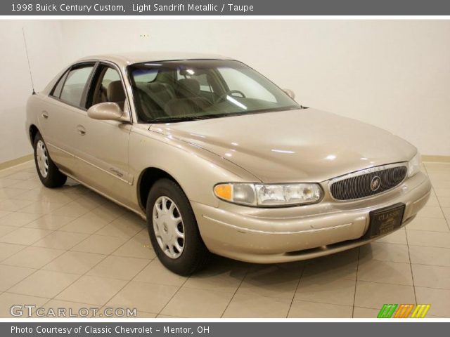 1998 Buick Century Custom in Light Sandrift Metallic