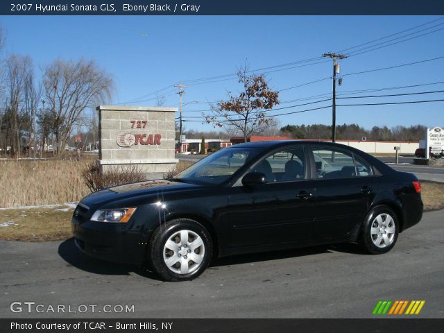 2007 Hyundai Sonata GLS in Ebony Black