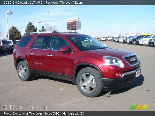 2010 GMC Acadia SLT AWD in Red Jewel Tintcoat