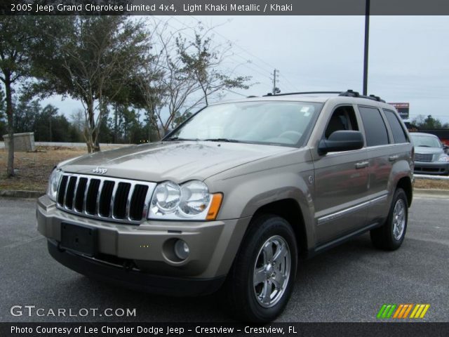 2005 Jeep Grand Cherokee Limited 4x4 in Light Khaki Metallic