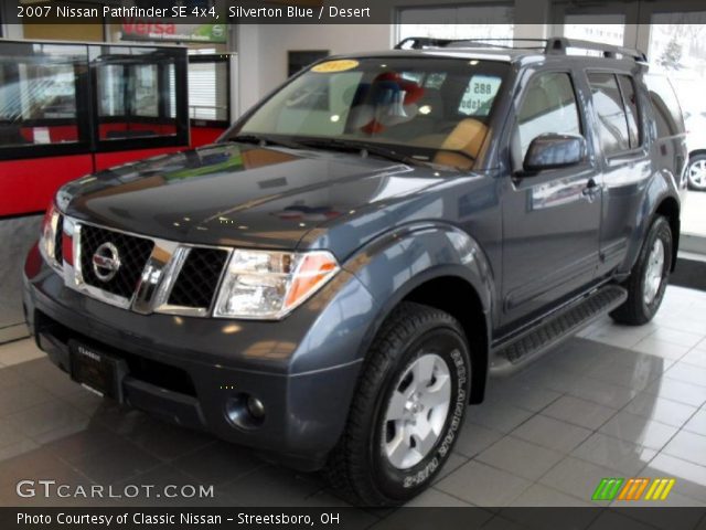 2007 Nissan Pathfinder SE 4x4 in Silverton Blue