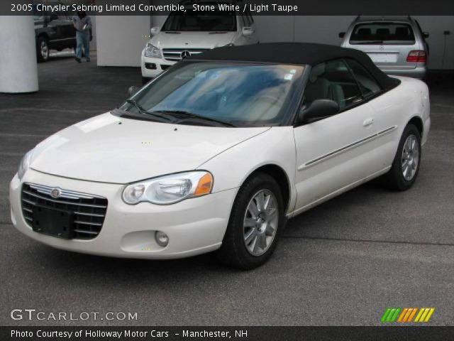 2005 Chrysler Sebring Limited Convertible in Stone White