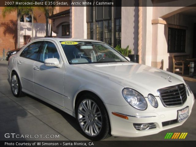 2007 Mercedes-Benz E 350 Sedan in Arctic White