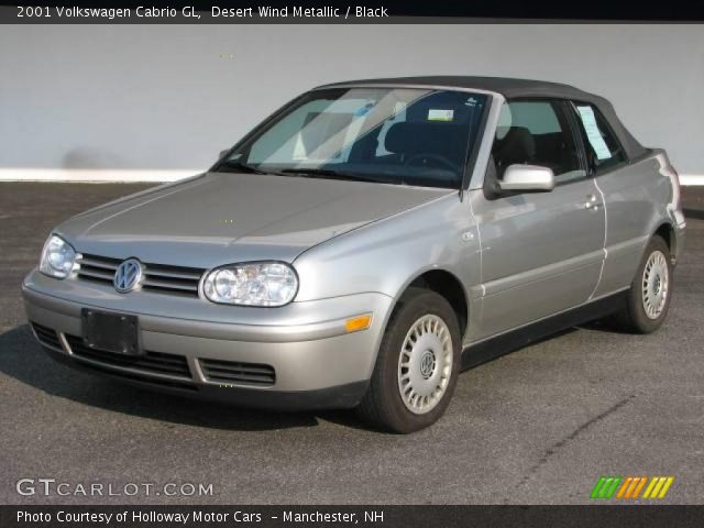 2001 Volkswagen Cabrio GL in Desert Wind Metallic