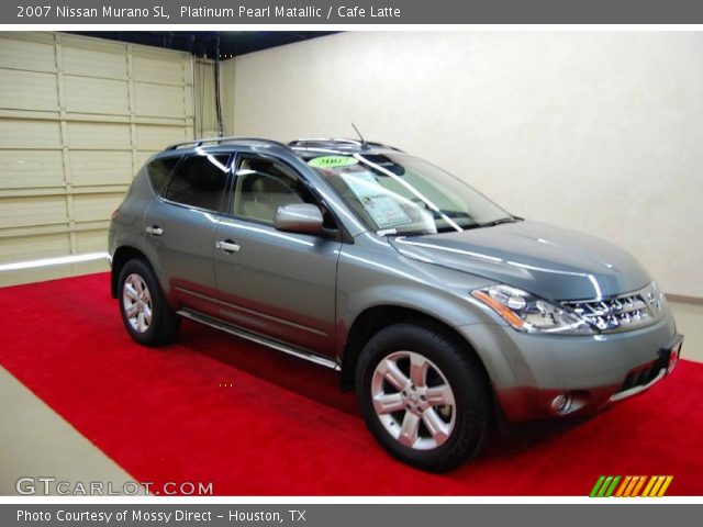 2007 Nissan Murano SL in Platinum Pearl Matallic