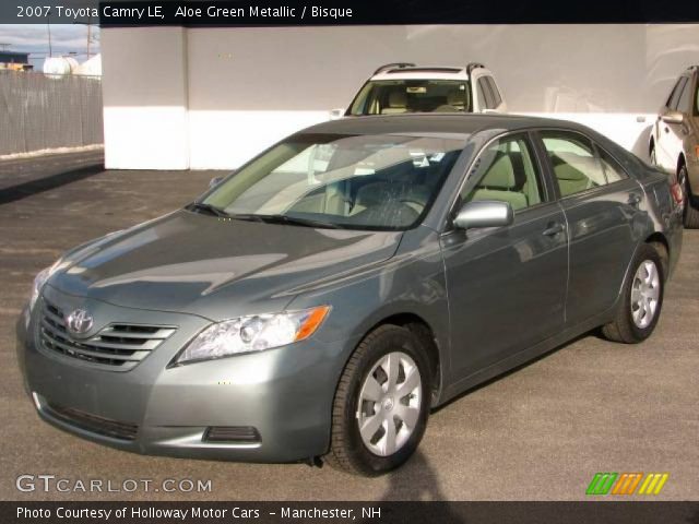 2007 Toyota Camry LE in Aloe Green Metallic