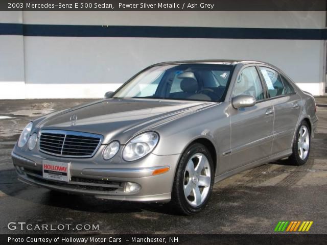 2003 Mercedes-Benz E 500 Sedan in Pewter Silver Metallic