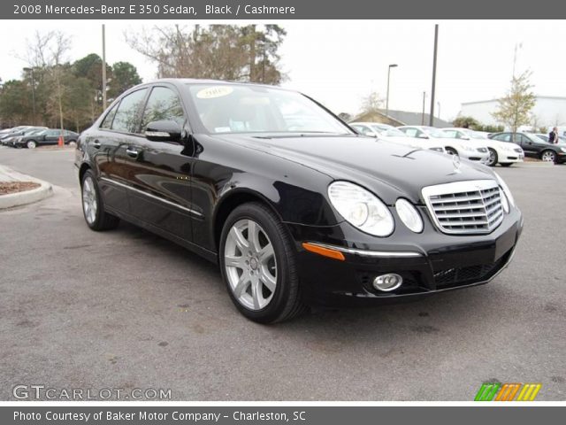 2008 Mercedes-Benz E 350 Sedan in Black