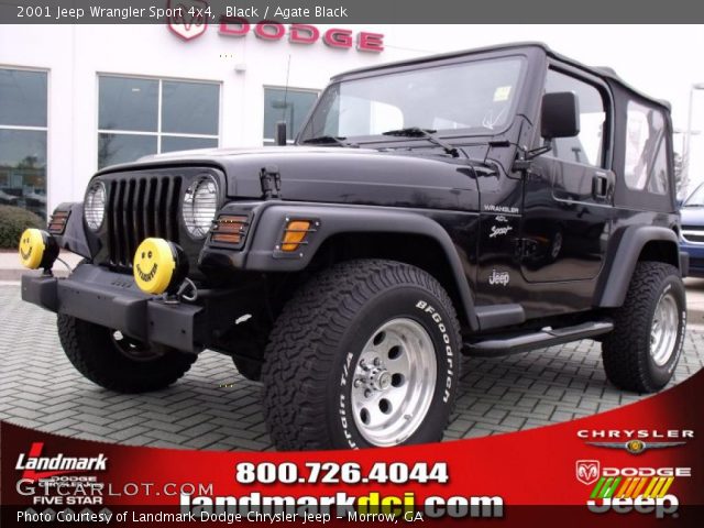 2001 Jeep Wrangler Sport 4x4 in Black