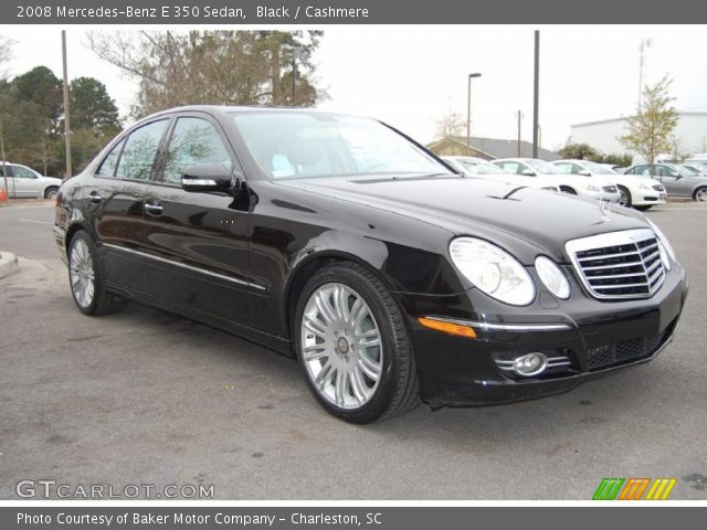 2008 Mercedes-Benz E 350 Sedan in Black