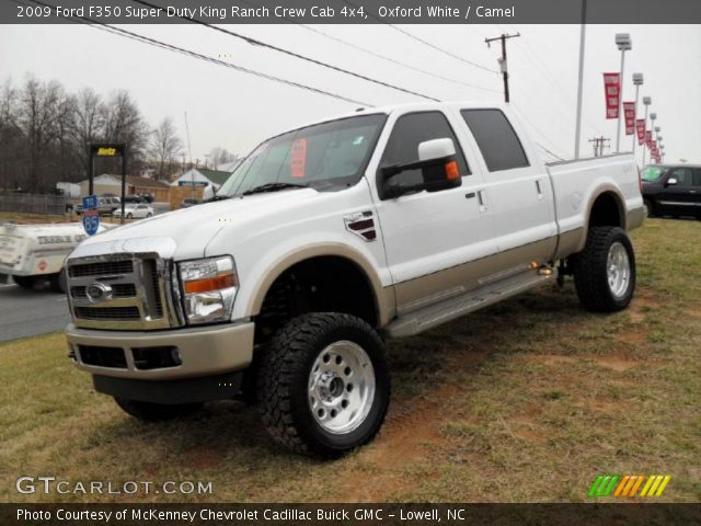 2009 Ford F350 Super Duty King Ranch Crew Cab 4x4 in Oxford White