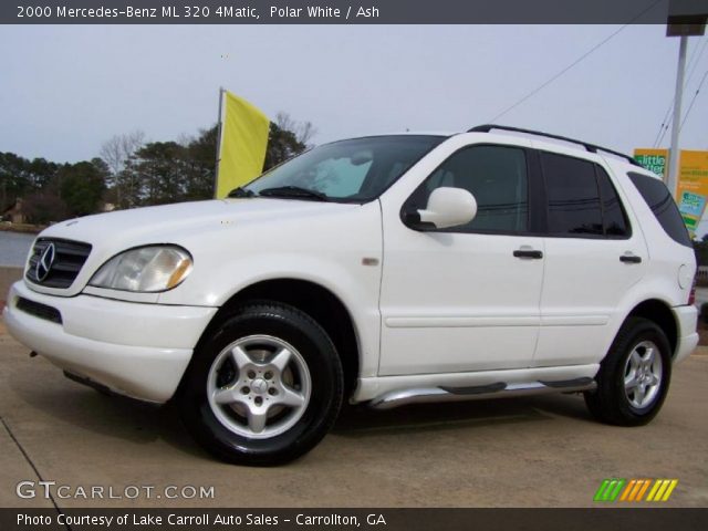 2000 Mercedes-Benz ML 320 4Matic in Polar White