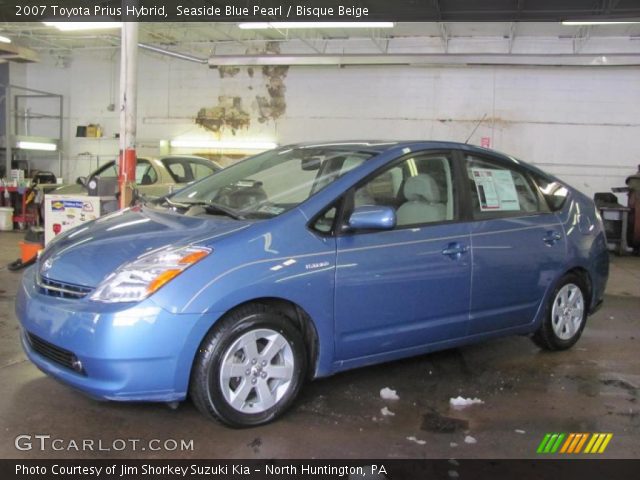 2007 Toyota Prius Hybrid in Seaside Blue Pearl