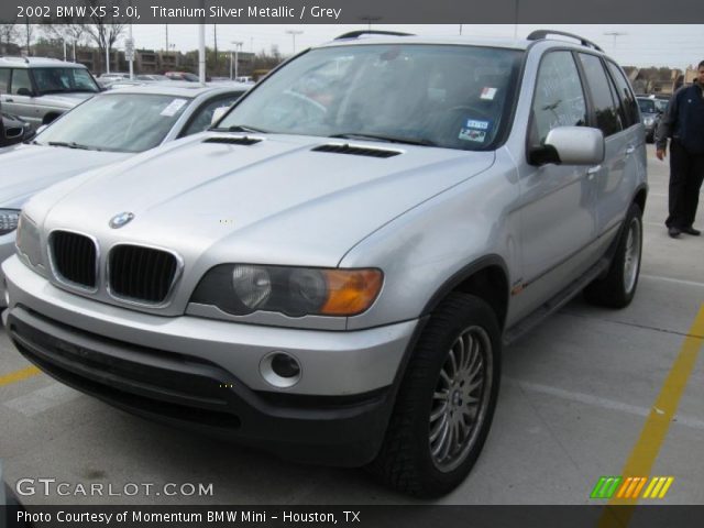 2002 BMW X5 3.0i in Titanium Silver Metallic