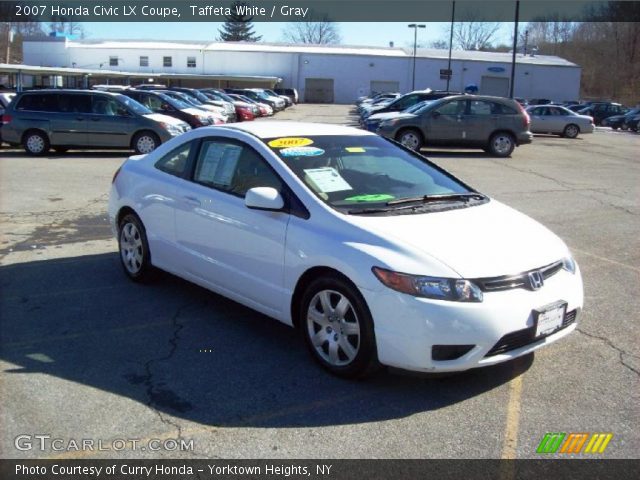 2007 Honda Civic LX Coupe in Taffeta White