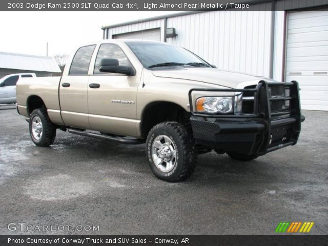 2003 Dodge Ram 2500 SLT Quad Cab 4x4 in Light Almond Pearl Metallic