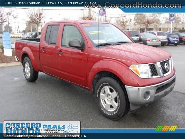 2008 Nissan Frontier SE Crew Cab in Red Brawn