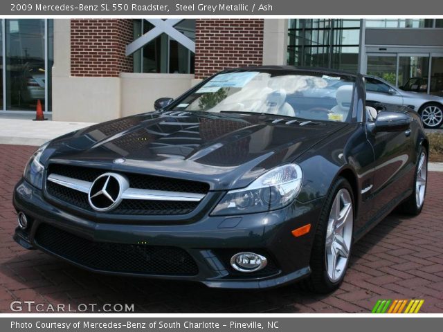 2009 Mercedes-Benz SL 550 Roadster in Steel Grey Metallic
