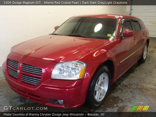 2006 Dodge Magnum SXT in Inferno Red Crystal Pearl