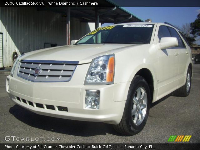 2006 Cadillac SRX V6 in White Diamond