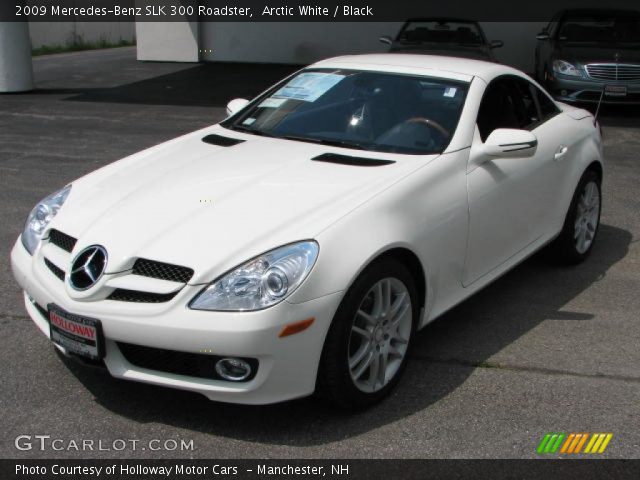 2009 Mercedes-Benz SLK 300 Roadster in Arctic White