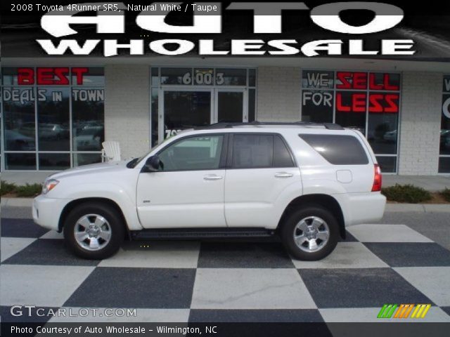 2008 Toyota 4Runner SR5 in Natural White
